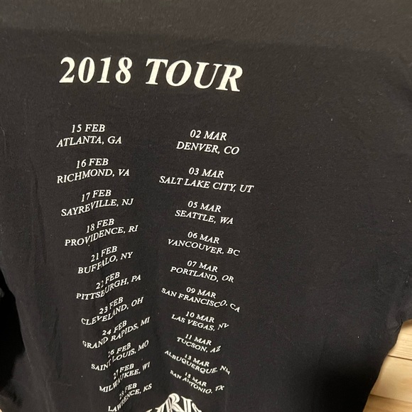 Pvris 2018 concert tee large - Picture 2 of 4
